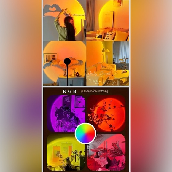 Sunset lamp, photographers lamp, live shows lamp, ambience, new inbox - Picture 2 of 9